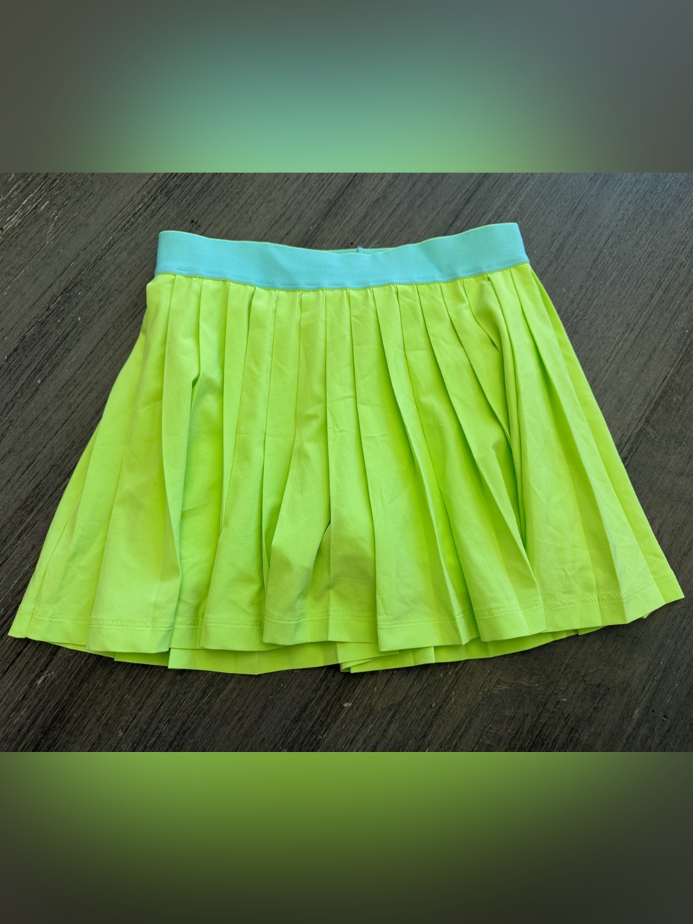 Athleta Girl Neon Lime Skort